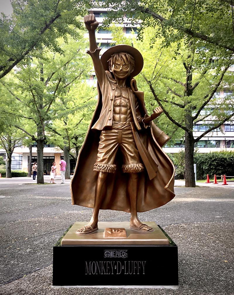 Estatua de Monkey D. Luffy