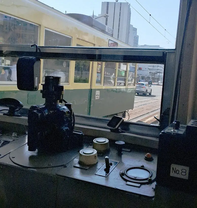 Controles del tranvia